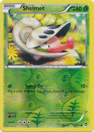 Shelmet - 8/111 - Common - Reverse Holo Shelmet - 8/111 - Common - Reverse Holo